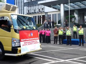 Kakorlantas Lepas Tim Kemanusiaan hingga Sembako untuk Korban Bencana Aceh-Sumatera