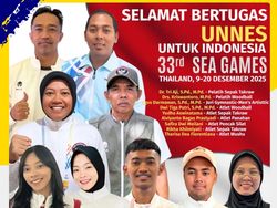 Top! Mahasiswa hingga Dosen Unnes Jadi Delegasi Indonesia dalam SEA Games 2025
