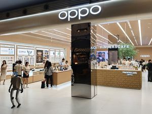 OPPO Hadirkan Robot AI Interaktif di Flagship Store Gandaria City