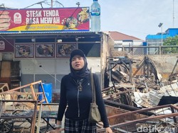 Video: Polisi Periksa Pedagang Kalibata Korban Pembakaran Kios