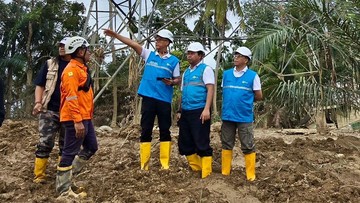 Berita dari Detik Finance: PLN Gandeng TNI Kebut Perbaikan Tower SUTT Langsa-Pangkalan Brandan