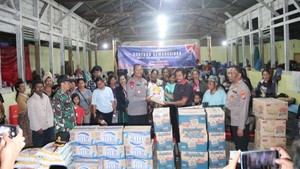 Polda Babel Kembali Kirim Bantuan Logistik ke Korban Bencana Alam di Sumut