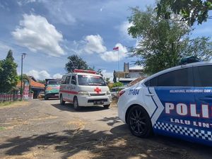 Polres Probolinggo Kawal Pengiriman Bantuan Korban Erupsi Semeru