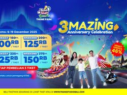 Libur Akhir Tahun Lebih Seru dengan Promo 3mazing Trans Studio Theme Park Bali!