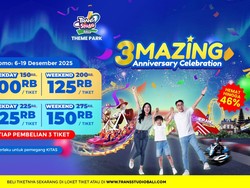 Libur Akhir Tahun Lebih Seru dengan Promo 3mazing Trans Studio Theme Park Bali!