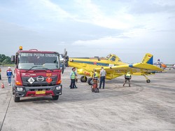 BBM ke Bener Meriah Dikirim Pakai Pesawat Air Tractor, Berangkat dari Kualanamu
