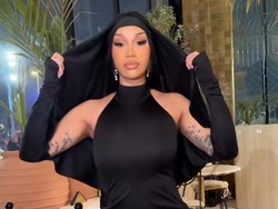 Melokal, Cardi B Hibur Anak Pakai Lagu Cit Cit Cuit dan Pok Ame Ame