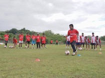 Evan Dimas Meriahkan Festival Sepakbola Rakyat