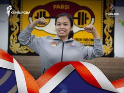 SEA Games 2025: Angkat Besi Sumbang Emas ke-23 buat Indonesia