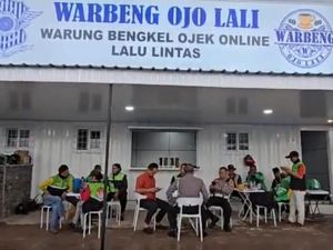 Video: Ojol Medan Apresiasi Kakorlantas soal Fasilitas Warbeng Ojek Online