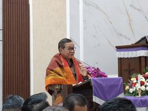 Pramono Resmikan Gereja HKBP Pondok Kelapa, Izin Rampung Usai 35 Tahun