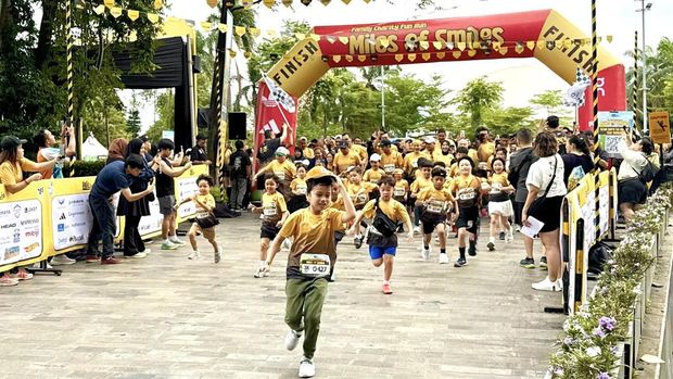 Keseruan Wilio Family Charity Fun Run Miles of Smiles