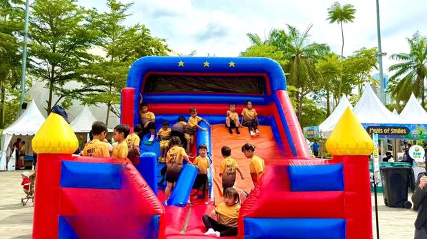 Keseruan Wilio Family Charity Fun Run Miles of Smiles