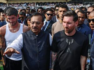 Video Rangkuman Tur Messi di India: Dikerubungi Pejabat hingga Sempat Rusuh