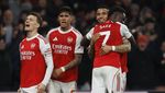 Menang Dramatis, Dewi Fortuna Naungi Arsenal Saat Bungkam Wolves