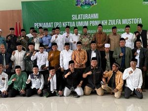 Pj Ketum PBNU KH Zulfa Silaturahmi dengan PWNU, PCNU, dan Banom Jabar