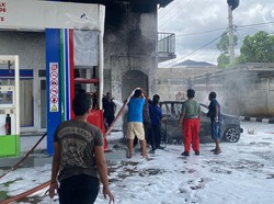 Polisi Minta SPBU di Jambi Tidak Layani Mobil yang Modifikasi Tangki