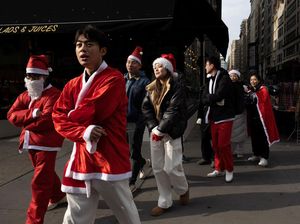 SantaCon Kembali Digelar, New York Diselimuti Nuansa Natal