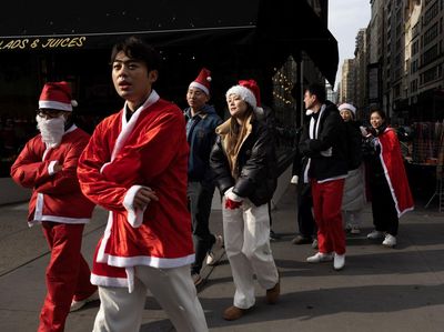 SantaCon Kembali Digelar, New York Diselimuti Nuansa Natal