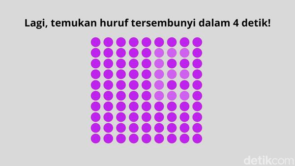 Tes Ketajaman Saraf Mata, Bisa Temukan Huruf Tersembunyi? Banyak yang Gagal Nih