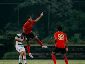 Jeda Kompetisi, Bali United Latihan Bareng Deltras FC