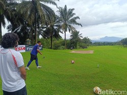 Sineas Hingga Komika Promosi Footgolf di Indonesia