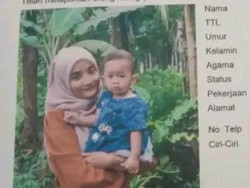 Bantu Cari Lur! Ibu dan Balitanya di Semarang Hilang Usai Pamit Hajatan