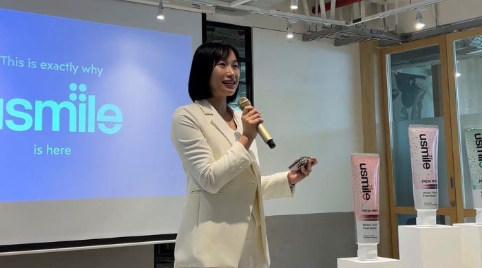 Michelle, usmile Country Manager Indonesia & Malaysia menjelaskan mengenai strategi usmile Michelle, usmile Country Manager Indonesia & Malaysia menjelaskan mengenai strategi usmile