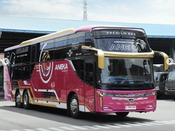 PO Aneka Rilis Bus Baru, Pakai Bodi Buatan New Armada dengan Konsep Unik