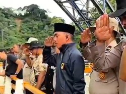 Pencarian Berakhir, Polda Riau Beri Penghormatan Terakhir untuk Ipda Angga