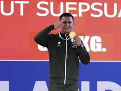 Kata Rizki Juniansyah Usai Cetak Dua Rekor Dunia di SEA Games 2025