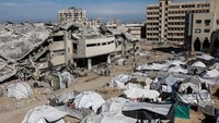 Isreal Tembaki Warga Gaza di Tempat Pengungsian, 5 Orang Tewas