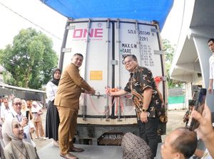 Walkot Makassar Lepas Ekspor Perdana Gurita ke Jepang