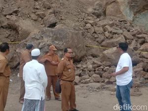 Seorang Penambang Galian C Ilegal Tewas Tertimbun Longsor di Malahayu Brebes