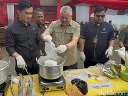 Kejari Pinrang Musnahkan 3,8 Kg Sabu dari 32 Perkara