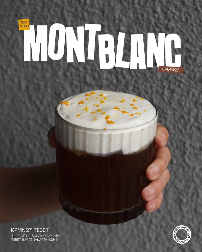 kopi mont blanc di Jakarta