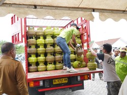 Pertamina Distribusikan 360 Ton LPG ke Aceh Lewat Laut hingga Udara