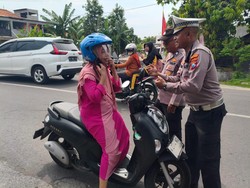 Satlantas Polresta Sidoarjo Gelar Patroli Humanis