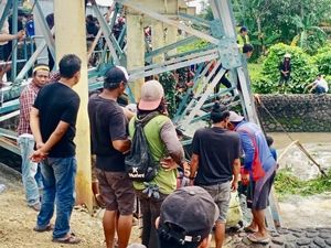 Pria Terjatuh di Jembatan Bendungan Tiroang Pinrang Ditemukan Tewas