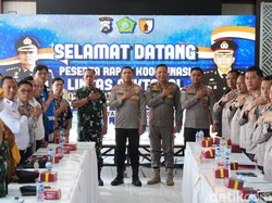 Kapolresta Sidoarjo Pimpin Rakor Nataru Lintas Sektor, Ini Pesannya