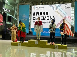 Timnas Wushu RI Pertahankan Juara Umum di SEA Games 2025 Thailand