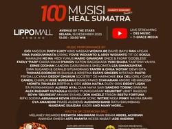 Donasi dari Konser Kedua 100 Musisi Heal Sumatera Tembus Rp 17 M