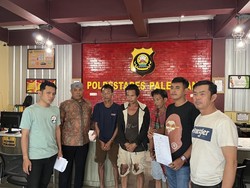 3 dari 5 Pencuri-Pengoplos Racun Rumput di Palembang Ditangkap