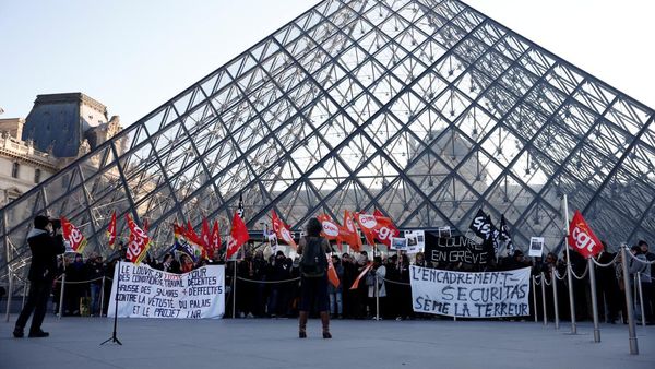 Aksi Mogok Pegawai Lumpuhkan Operasional Museum Louvre