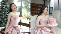 Cantiknya Natasha Wilona saat Rayakan Ultah ke-27 dengan Kue Pink!