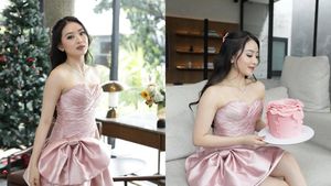 Cantiknya Natasha Wilona saat Rayakan Ultah ke-27 dengan Kue Pink!