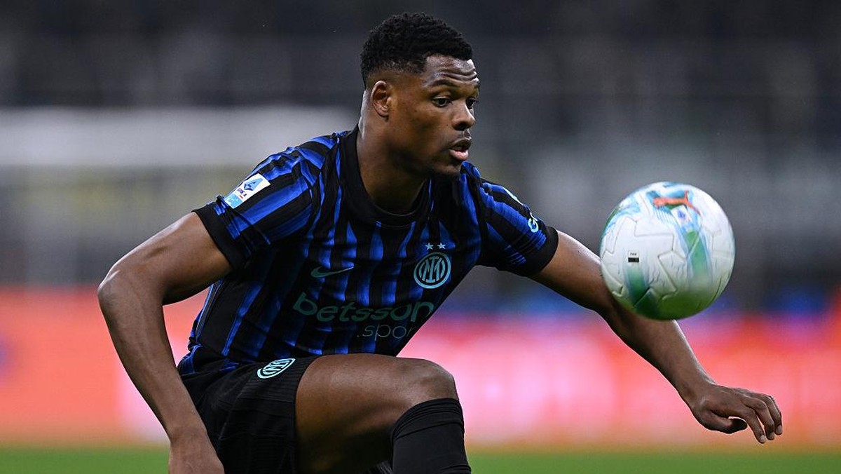 Denzel Dumfries operasi engkel, menepi 2-3 bulan. (Getty Images/Image Photo Agency)