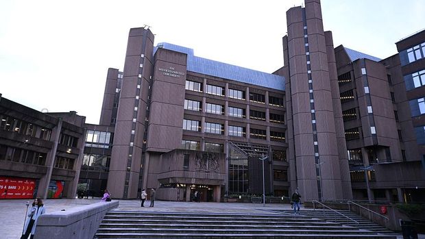 Liverpool Crown Court A general view of Liverpool Crown Court ahead of the sentencing of Paul Doyle on 31 offences of seriously injuring people by driving into football fans celebrating Liverpool's victory parade on May 26. Doyle, 54, has admitted dangerous driving, affray, 17 charges of attempting to cause grievous bodily harm (GBH) with intent, nine counts of causing GBH with intent and three counts of wounding with intent. Picture date: Tuesday December 16, 2025. (Photo by Peter Powell/PA Images via Getty Images)