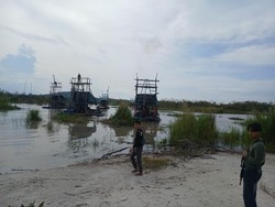 Polisi Bongkar Tambang Ilegal di Bangka Selatan, 6 Pemilik Jadi Tersangka