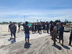 Polisi Gerebek Tambang Timah Ilegal di Bangka Barat, 6 Pekerja Diamankan